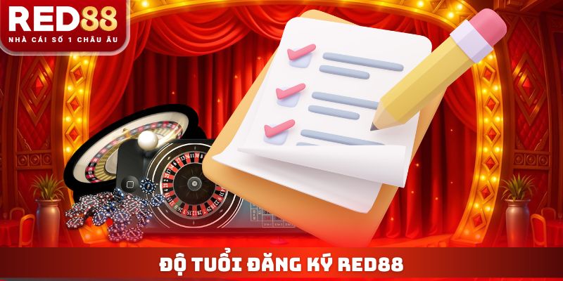Độ tuổi đăng ký red88