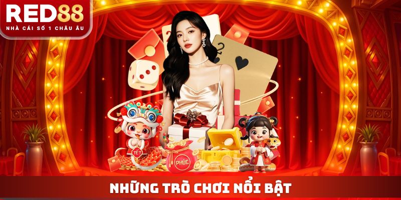 Trang Web Live Casino RED88 - Đẳng Cấp Sòng Bài Châu Âu 2026 3 Những trò chơi nổi bật
