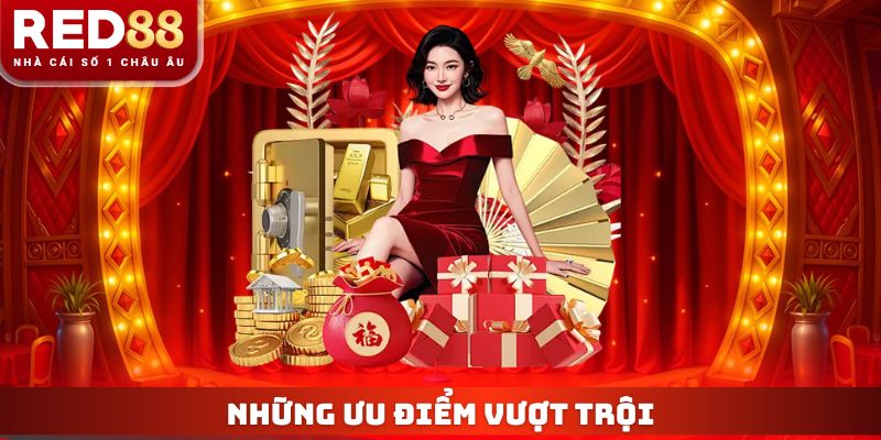Trang Web Live Casino RED88 - Đẳng Cấp Sòng Bài Châu Âu 2026 4 Những ưu điểm vượt trội